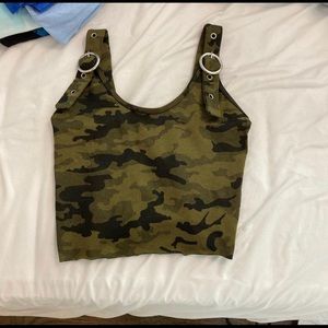 Camo tank top